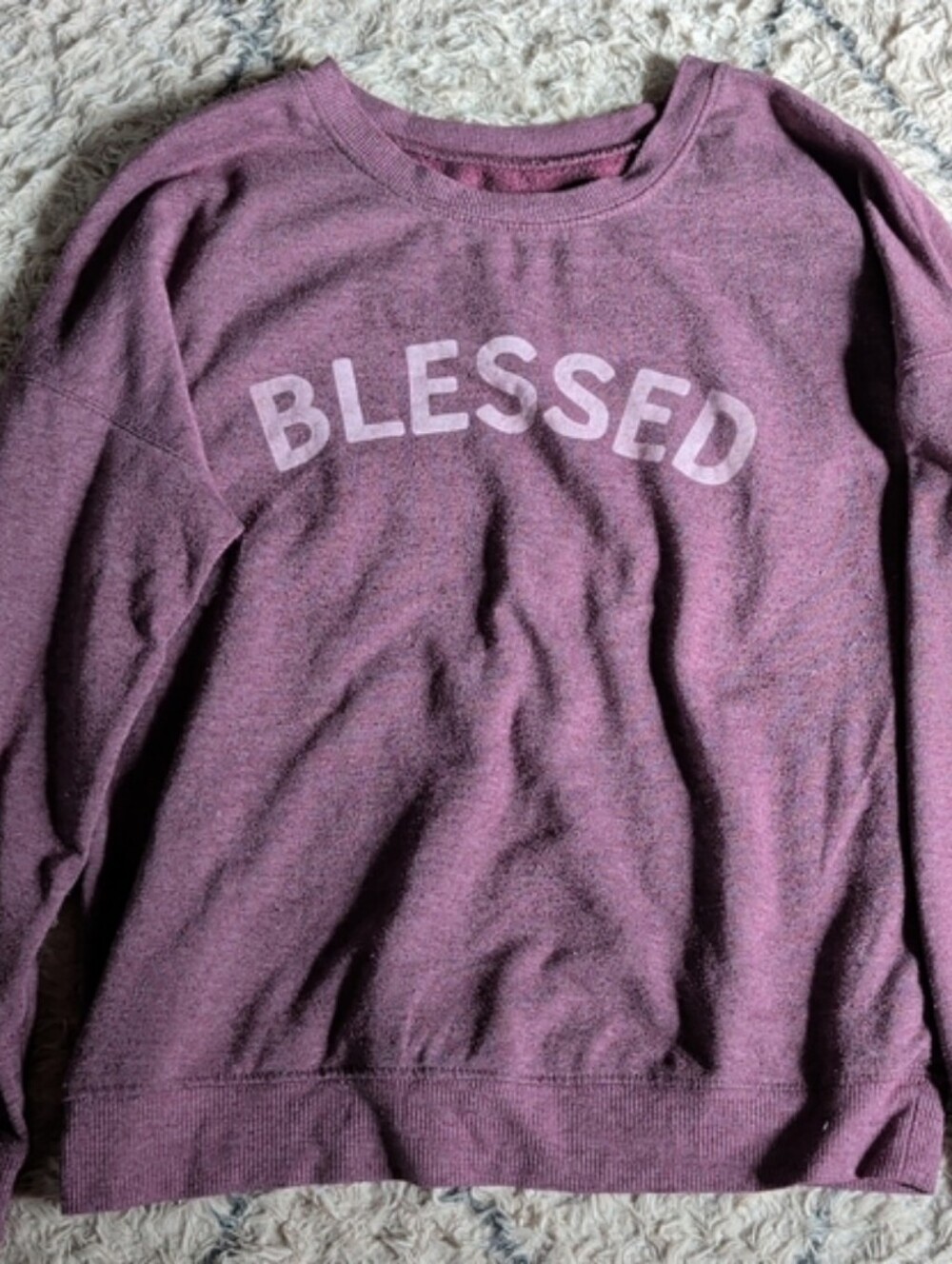 Women's 'Blessed' Long Sleeve Top